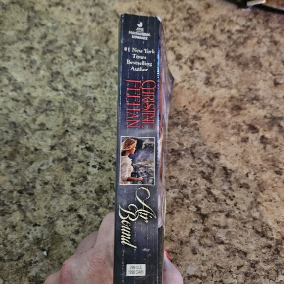 Air Bound by Feehan, Christine paperback romance paranormal suspense book - Picture 2 of 5